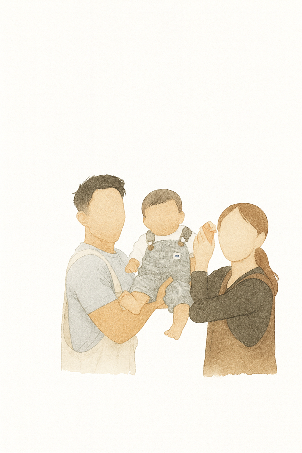 家族のイラスト