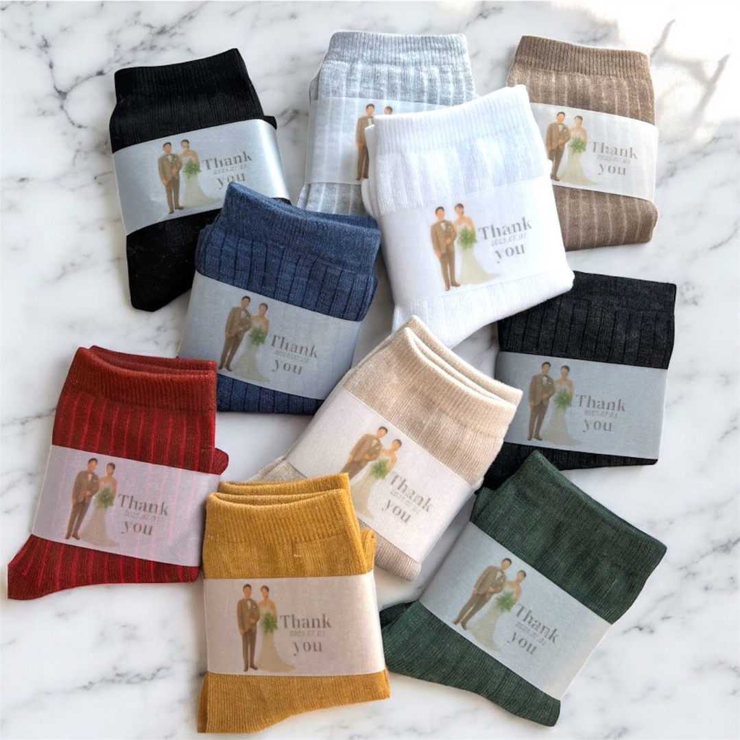 靴下プチギフトのカラーバリエーション